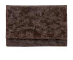 Loewe Anagram Card Holder, Leather, Brown, MIS, 3*